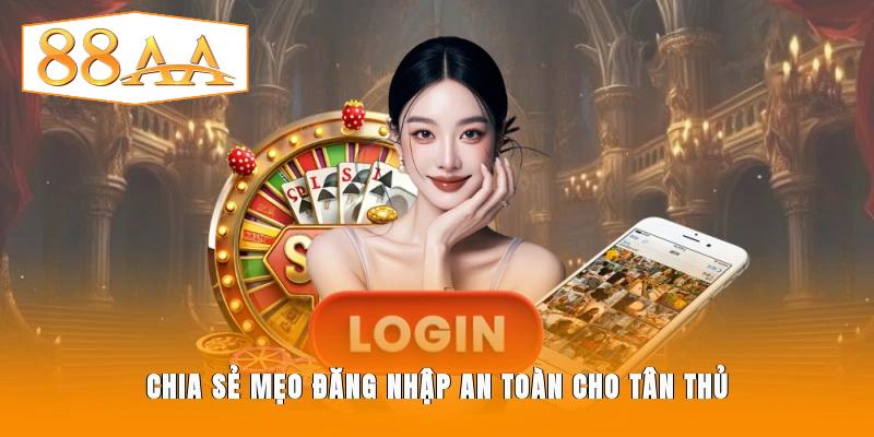 Chia sẻ mẹo đăng nhập an toàn cho tân thủ